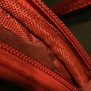 BALDINE BLACK/RED FAUX LEATHER BACKPACK PURSE Baldine | Bags | Baldine Blackred Faux Leather Backpack  main image 4